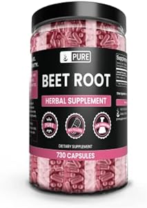 PURE ORIGINAL INGREDIENTS Beet Root (730 Capsules) No Magnesium Or Rice Fillers, Always Pure, Lab Verified Pure Original Ingredients