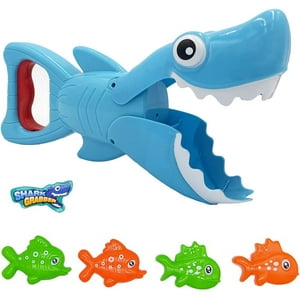 Juguetes de Baño para Bebés, Juguetes de Baño de Tiburón para Niños Pequeños de 3, 4, 5 y 6 Años, Juguetes de Bañera de Piscina Shark Grabber para Niños INvench