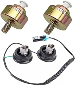 Knock Sensor with Harness 12601822 12589867 Compatible with Chevy GMC Cadillac Yukon Tahoe Sierra Silverado Suburban Express 1500 2500 3500 Camaro Corvette Escalade Oyeauto