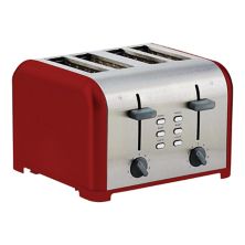 Kenmore 4-Slice Dual Control Wide-Slot Stainless Steel Toaster Kenmore
