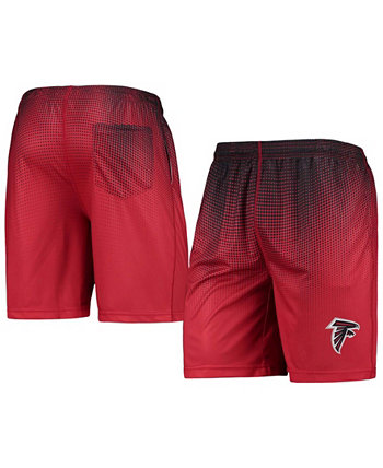 Мужские красно-черные шорты для тренинга Atlanta Falcons Pixel Gradient FOCO