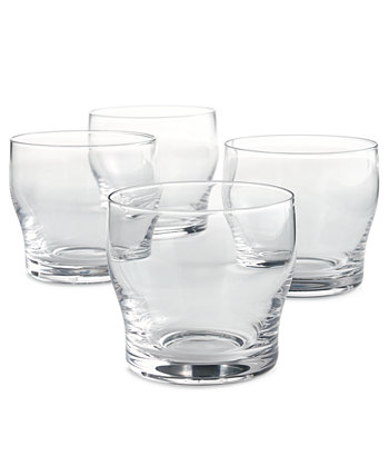 Двойные старомодные стаканы, набор из 4 штук, созданные для Macy's Oake