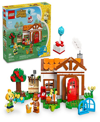 LEGO Animal Crossing Isabelle's House Visit 77049 Toy Building Set, 389 Pieces Lego