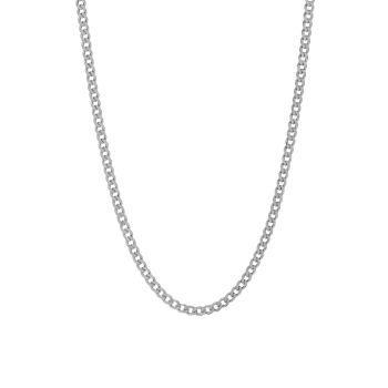Sterling Silver Cuban Chain Necklace DEGS & SAL