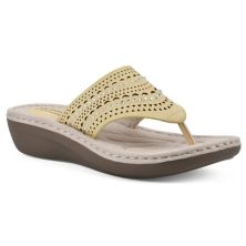 Cliffs by White Mountain Comate Women's Thong Sandals Cliffs by White Mountain