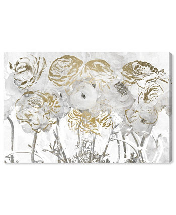 Цветочные и ботанические настенные рисунки Rising Petals, 24 x 16 дюймов Oliver Gal