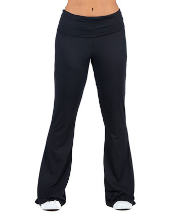 Женские спортивные штаны с расклешенным низом и складной талией 24Seven Comfort