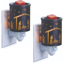 Candle Warmers Etc. 2-Pack Nativity Plug-In Fragrance Warmers Candle Warmers