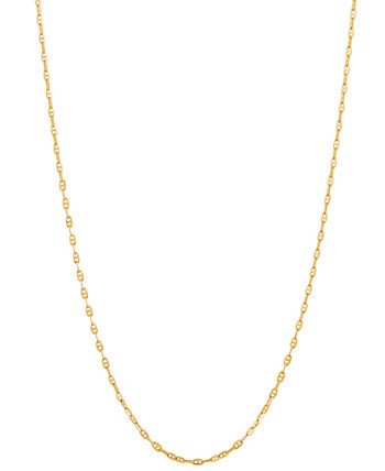 Ожерелье-цепочка Mariner Link 16 дюймов из 10-каратного золота Italian Gold