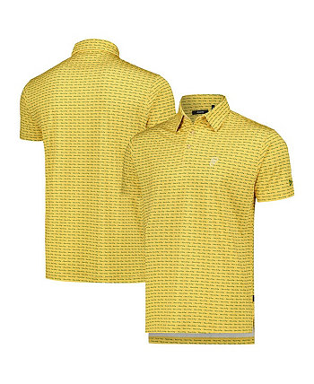 Men's Yellow WM Phoenix Open Have a Day Polo Shirt Breezy Golf