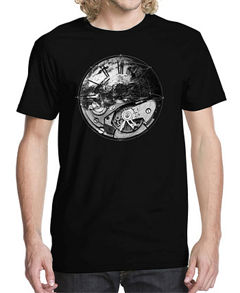 Мужская футболка с рисунком Clockwork Earth Beachwood