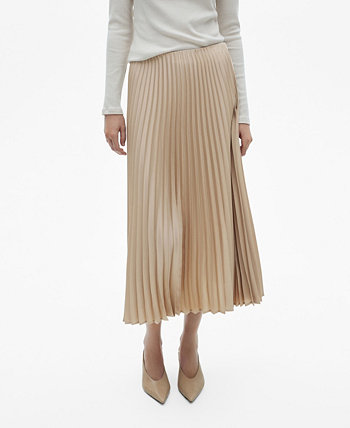 Women's Pleated Long Skirt MANGO