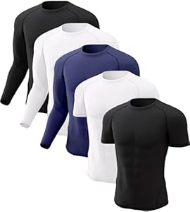 Мужская Базовая Майка CL convallaria 5 Pack Compression Shirt CL convallaria