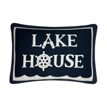Sonoma Goods For Life® 14x20 Navy Lake House Pillow SONOMA