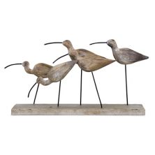 Деревянная скульптура морской птицы Мелроуз 13&#34; Melrose