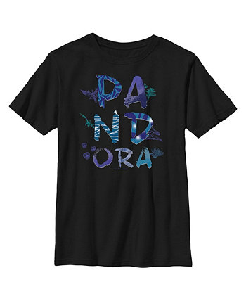 Детская футболка с логотипом Pandora Flora and Fauna Avatar для мальчиков 20th Century Fox