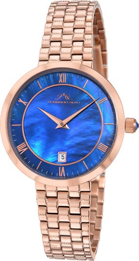 Часы Priscilla с перламутровым браслетом, 36 мм Porsamo Bleu