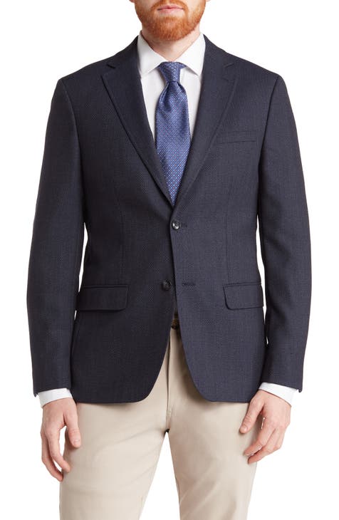 Куртка Merrit с двумя пуговицами из смесовой шерсти Calvin Klein