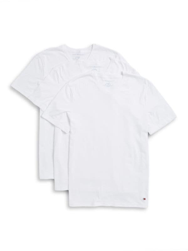 Комплект из 3 футболок с V-образным вырезом Tommy Hilfiger