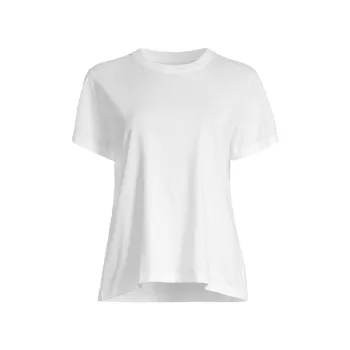 Хлопковая футболка Пима с круглым вырезом Super Frances Valentine