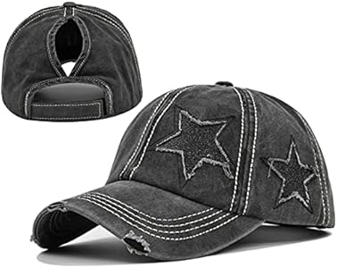 Бейсболка ProMindFun Womens Pony Hat High Ponytail Baseball Cap ProMindFun