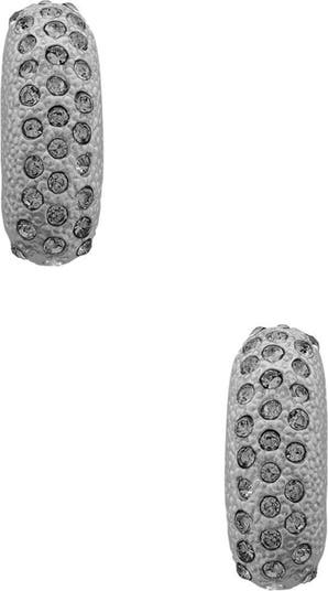Овальные серьги-гвоздики в виде фасоли с покрытием из стерлингового серебра Karine Sultan