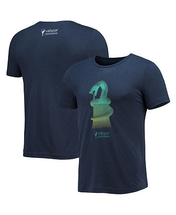 Мужская темно-синяя футболка Valspar Championship Snake Tri-Blend Ahead