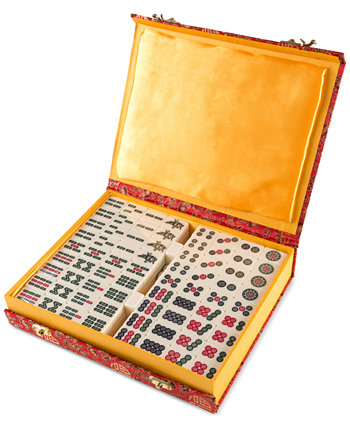 Привет! Играть в! 149-ПК. Китайский набор для игры в маджонг, 10,5 "Д x 8,5" Ш x 2 "В Trademark Global
