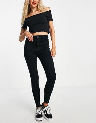 Черные джинсы в стиле диско New Look New Look