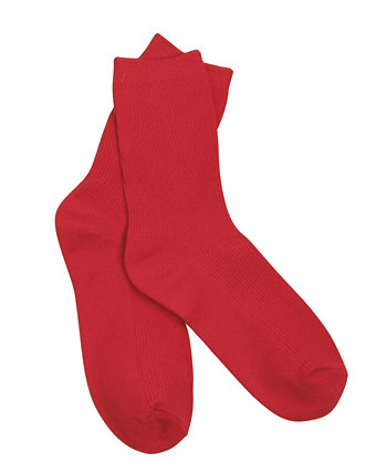 Women's Carnelian Rose Microfiber Ankle Socks Lechery