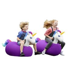 Inflatable Ride-On Hop 'n Go Unicorns, Set of 2 HearthSong