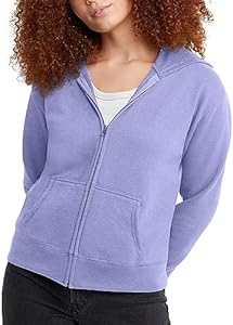 Женское Худи Hanes Ecosmart Fleece Full-zip Hoodie Hanes