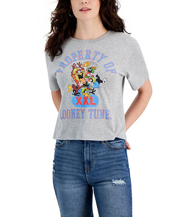 Укороченная футболка Juniors’ Love Tribe Looney Tunes