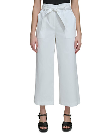 Женские широкие брюки с поясом Calvin Klein