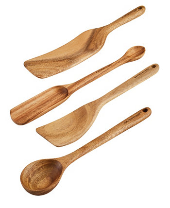 Инструменты и гаджеты Деревянная кухонная утварь, набор из 4 шт. Rachael Ray