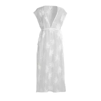 Embroidered Organza Cover-Up MILLY