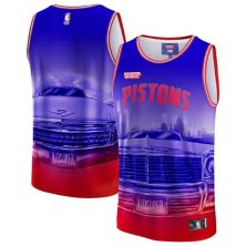 Unisex NBA & KidSuper Studios by Fanatics Red Detroit Pistons Hometown Jersey NBA x KidSuper