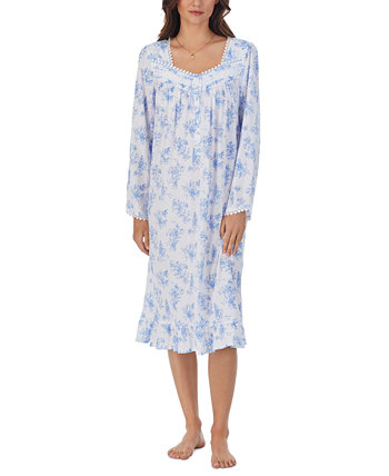 Женская ночная рубашка вальс с цветочной кружевной отделкой Eileen West