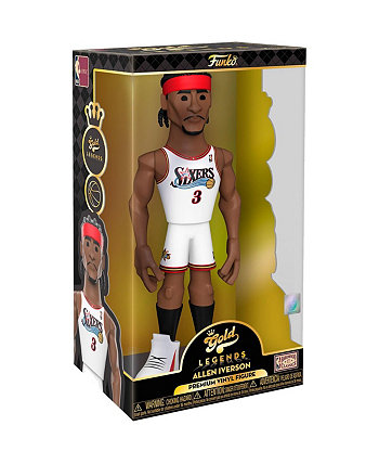 Allen Iverson Philadelphia 76ers GOLD Premium Vinyl Figure Mystery Box Funko