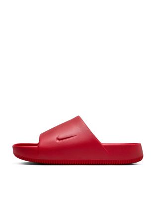 Ярко-красные шлепанцы Nike Calm Mule Nike