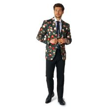 Мужской комплект костюма и галстука в современном стиле OppoSuits Shine Pine Metallic Christmas Tree OppoSuits