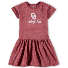 Платье-футболка Toddler Crimson Oklahoma Sooners Knobby Unbranded