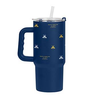 North Carolina A&T Aggies 24oz. Step and Repeat Powder Coat Tumbler Logo Brand