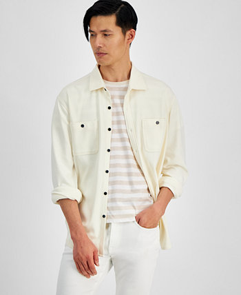 Мужская куртка-рубашка стандартного кроя из джерси, созданная для Macy's And Now This