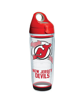 Традиционная классическая бутылка для воды New Jersey Devils емкостью 24 унции Tervis