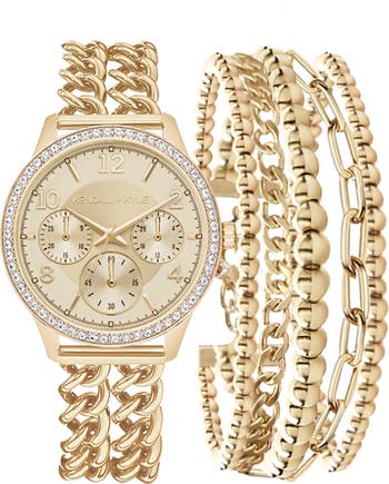 Женские двойные часы и браслет I TOUCH Kendall + Kylie, 40 мм KENDALL + KYLIE