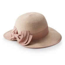 Женская соломенная шляпа LC Lauren Conrad с разрезом на спине LC Lauren Conrad