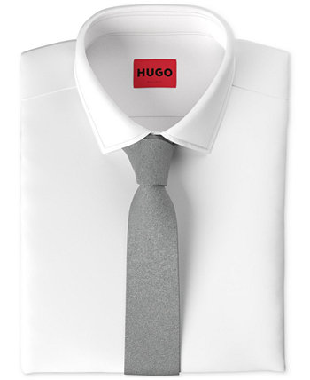 Мужской хлопковый жаккардовый галстук HUGO BOSS