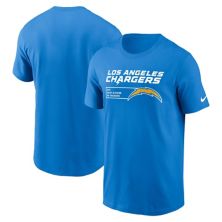 Men's Nike Powder Blue Los Angeles Chargers Division Essential T-Shirt Nike