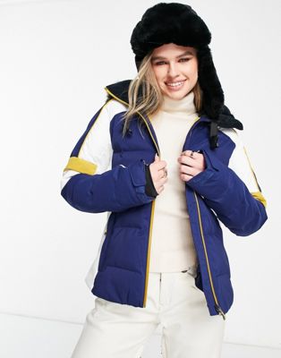 Темно-синяя лыжная куртка Roxy Snow Blizzard Roxy